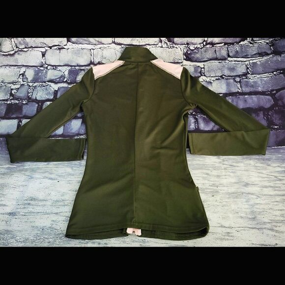 Energie womens tapered green pink tapered light athletic jacket - Picture 4 of 5